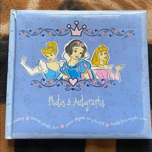 Disney princess autograph book